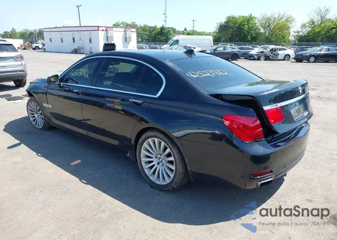 2010 BMW 750Li xDrive из США, поврежденный, VIN WBAKC8C59AC431388